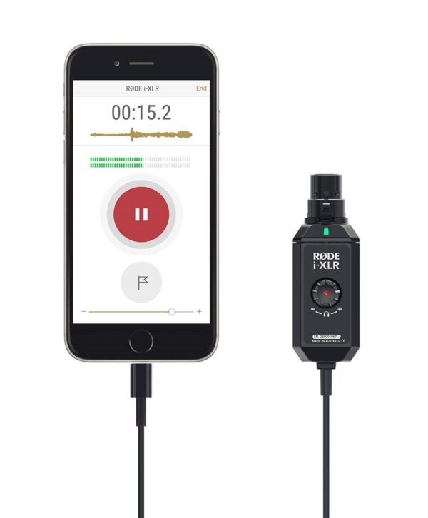 Rode i-XLR DIGITAL XLR INTERFACE FOR iOS DEVICES