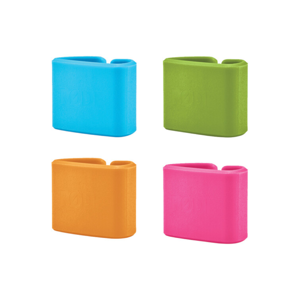 Rode Colors-1 Color-Coded Caps and Cable Clips for NT-USB Mini Microphones - (Set of 4) - Image 4
