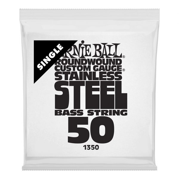 Ernie Ball .050 Stainless Steel Electric Bass String Single