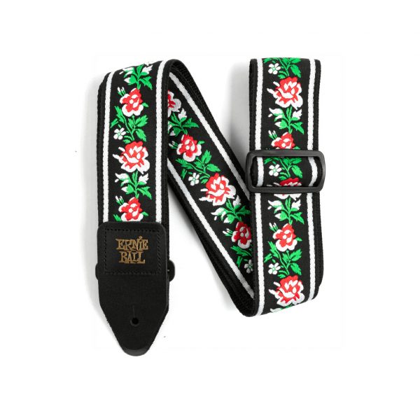 Ernie Ball Classic Jacquard Guitar Strap/Bass Strap - Winter Rose