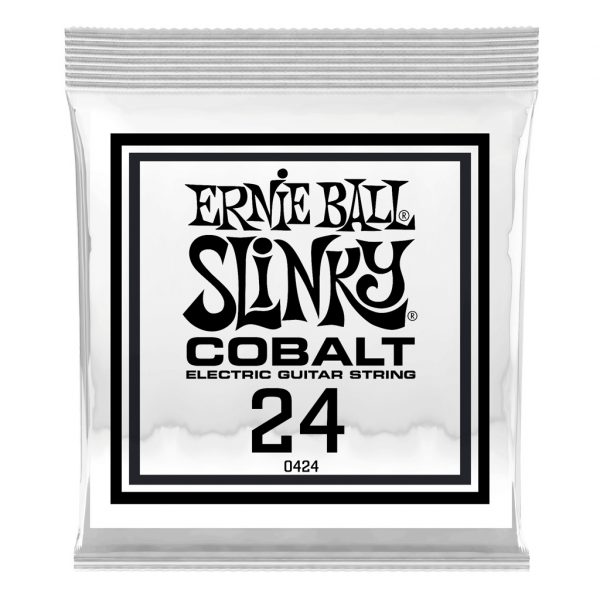 Ernie Ball .024 Cobalt Wound Electric Guitar Strings 6 Pack