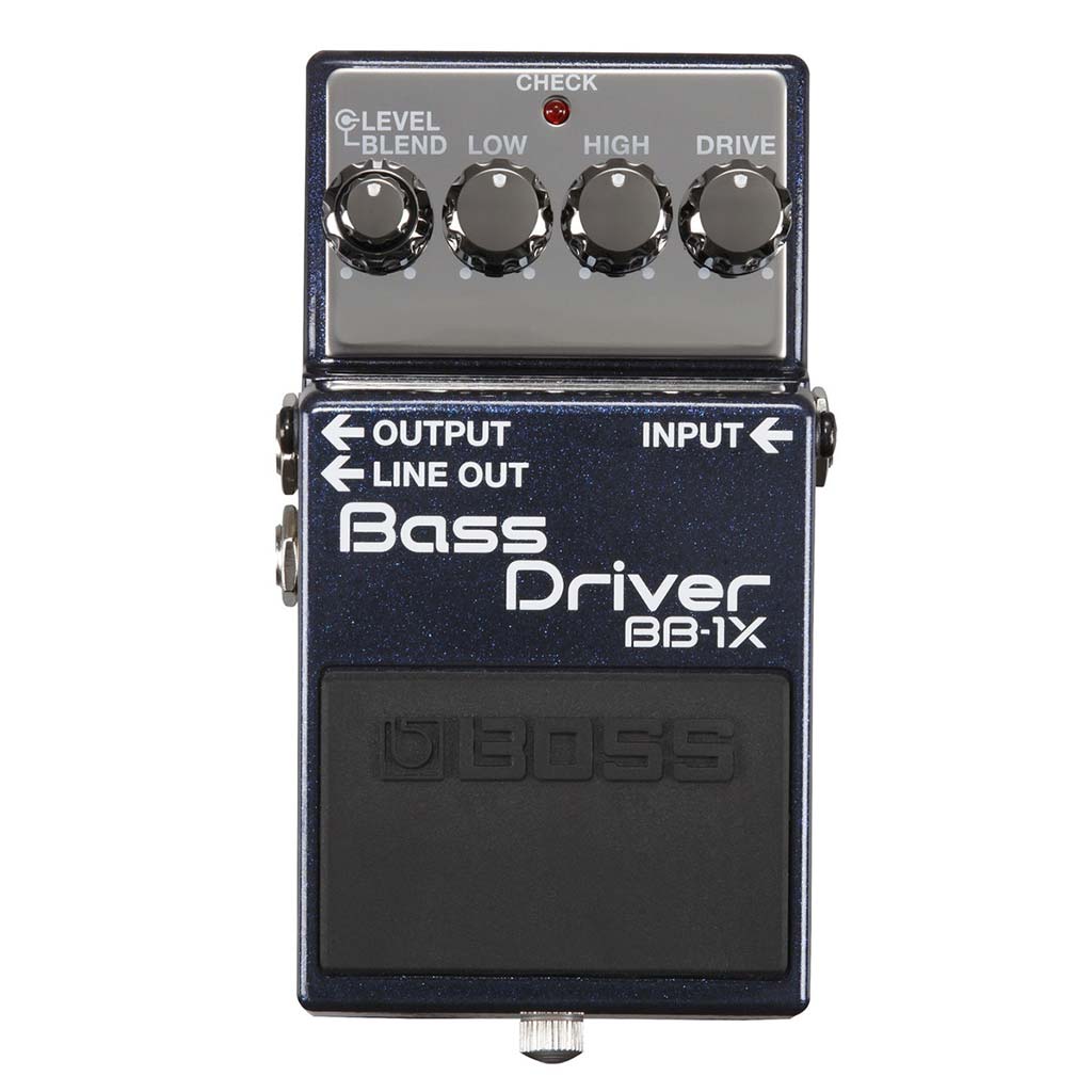 Boss BB-1X Bass Driver DI and Overdrive Pedal