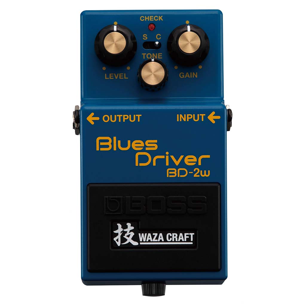 Boss BD-2W Waza Craft Blues Driver Guitar Overdrive Effects Pedal