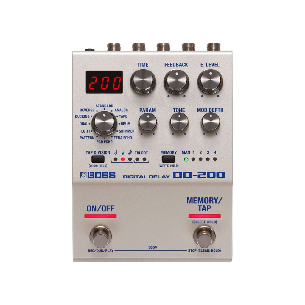 Boss DD-200 Digital Delay Effects Pedal