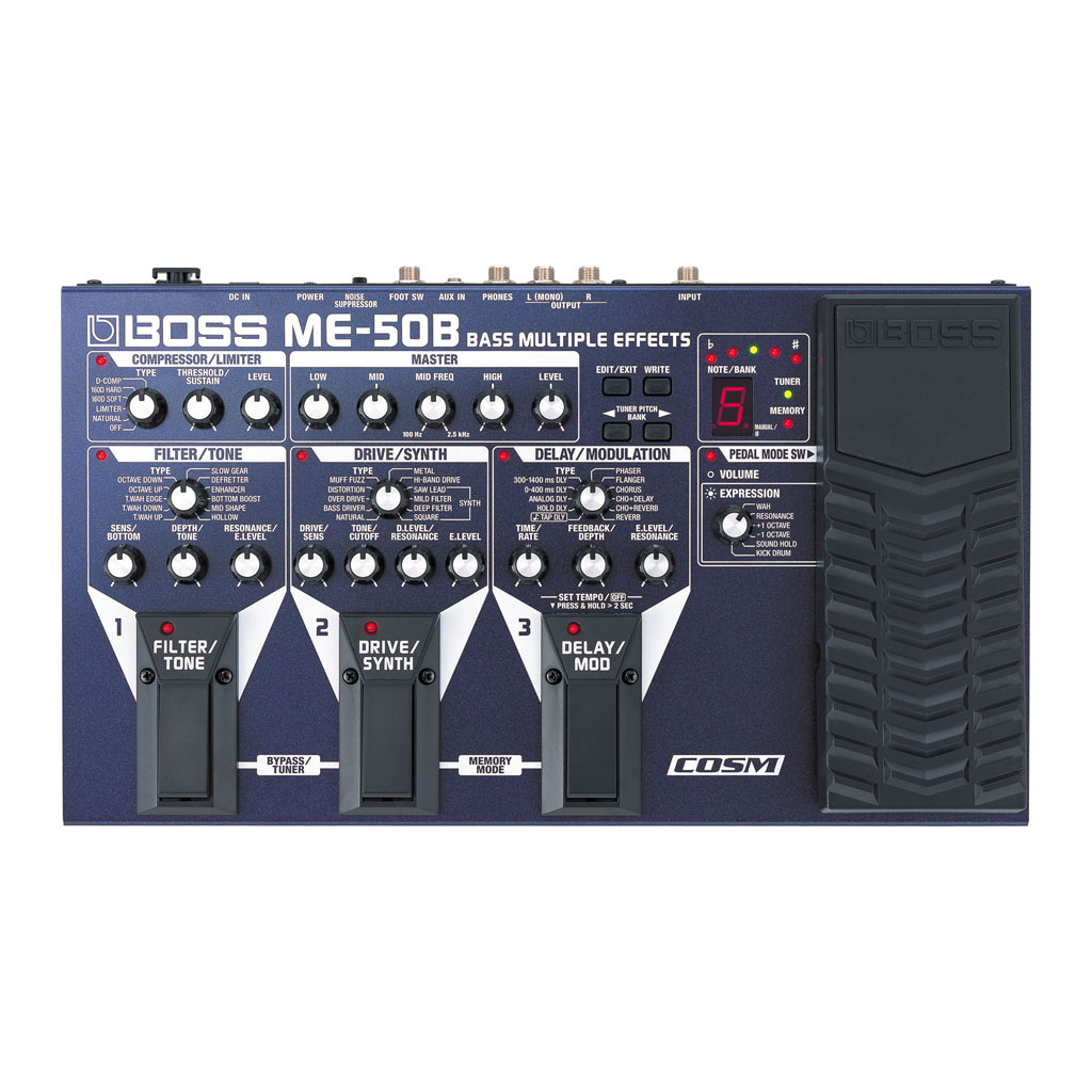 Boss ME-50B Bass Multiple Effects Pedal