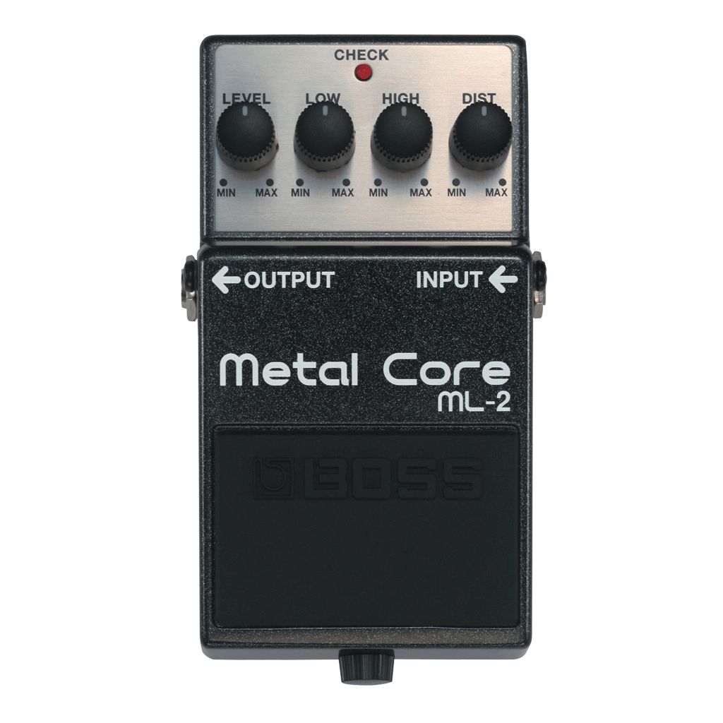 Boss ML-2 Metal Core Distortion Effects Pedal