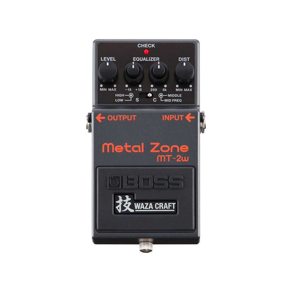 Boss MT-2W Waza Craft Metal Zone Distortion Effects Pedal
