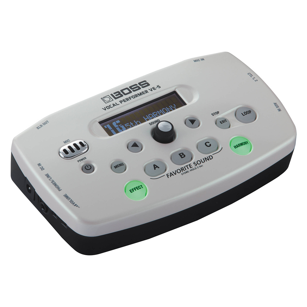 Boss VE-5-WH VOCAL PERFORMER EFFECTS PEDAL