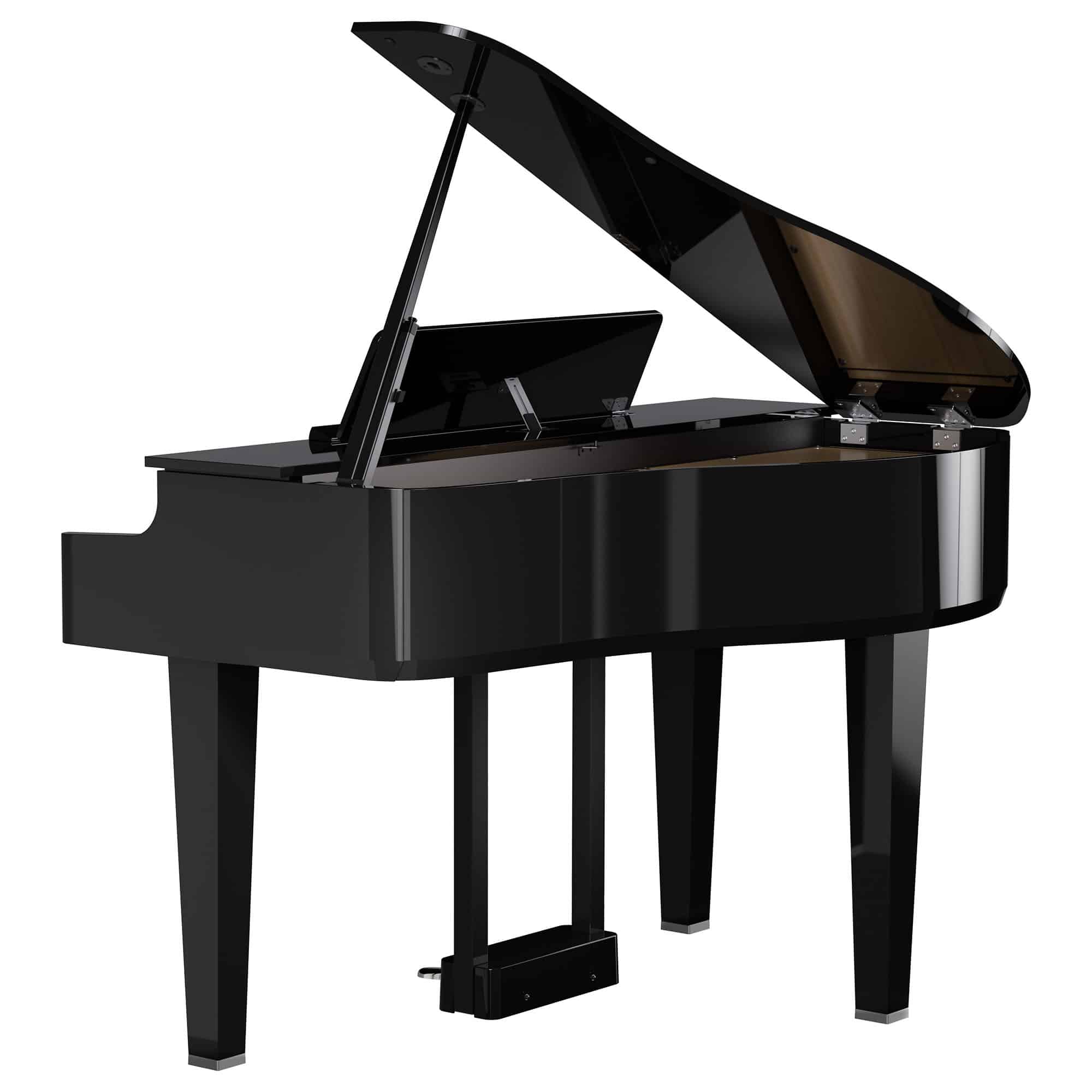 Roland GP-6 Digital Grand Piano - Polished Ebony - Image 6