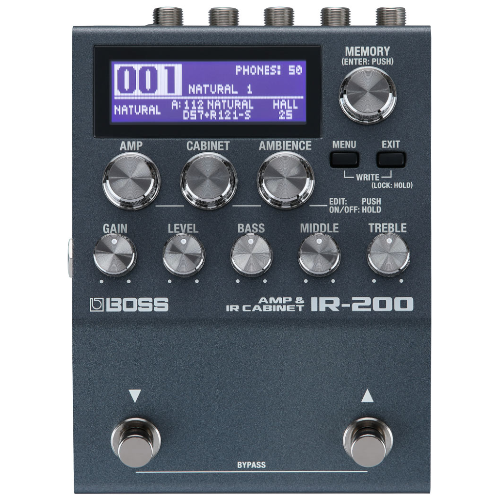 Boss IR-200 Amp and IR Cabinet Pedal