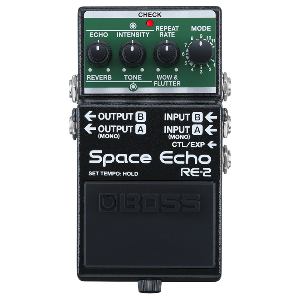 Boss RE-2 Space Echo Delay and Reverb Effects Pedal