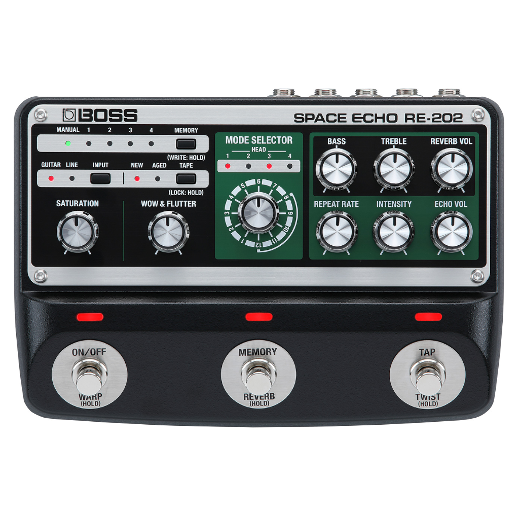 Boss RE-202 Space Echo Digital Delay Pedal