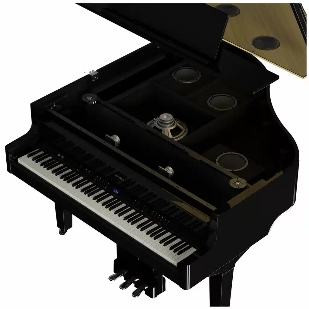 Roland GP-9 Digital Piano - Polished Ebony - Image 9