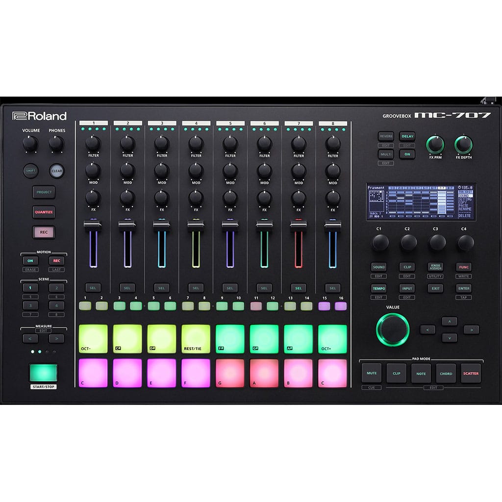 Roland MC-707 Groovebox Micro Composer