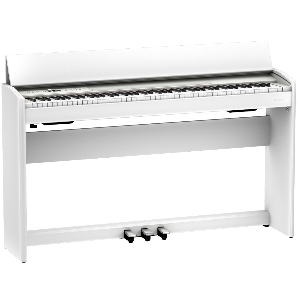 Roland F701 Digital Piano - White
