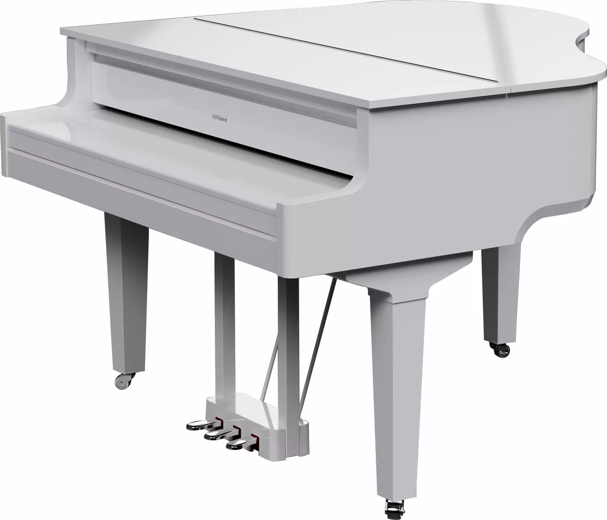 Roland GP-9 Digital Piano - Polished White - Image 5