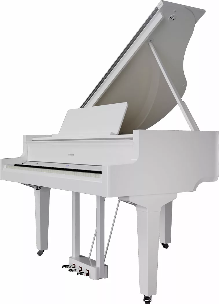 Roland GP-9 Digital Piano - Polished White - Image 3
