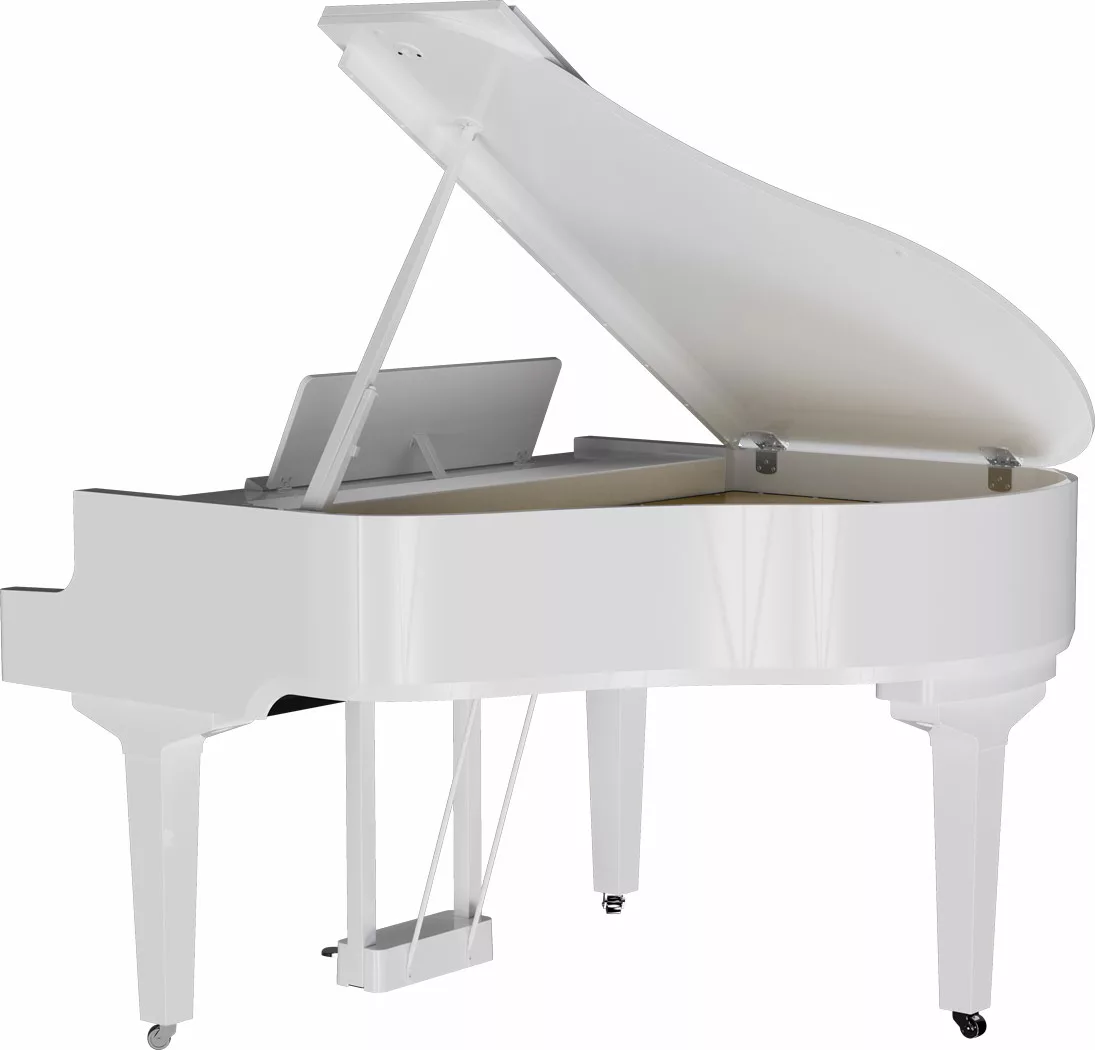 Roland GP-9 Digital Piano - Polished White - Image 2