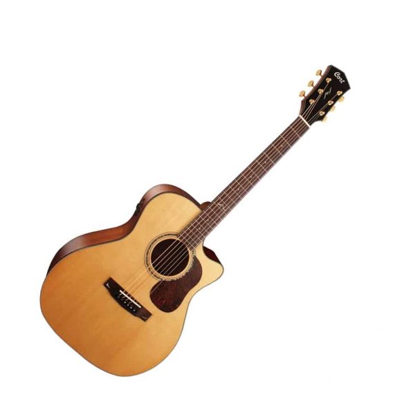 Cort GOLD-A6 Acoustic-Electric Guitar - Natural - Image 3