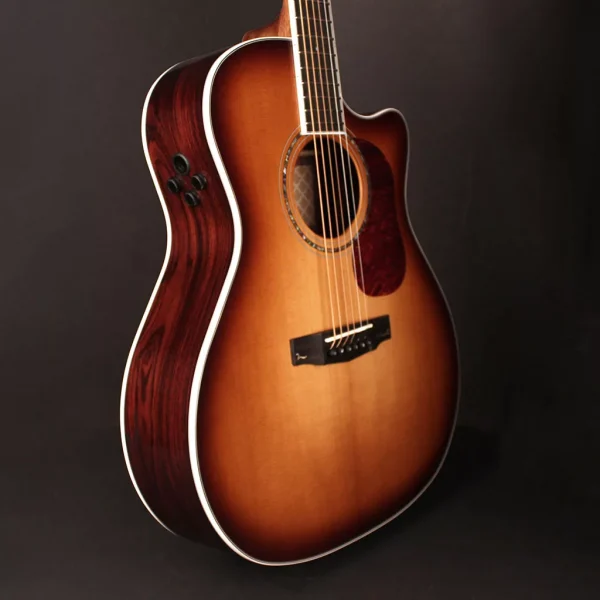 Cort GOLD-A8 Gold Series Acoustic-Electric Guitar - Light Burst - Image 11