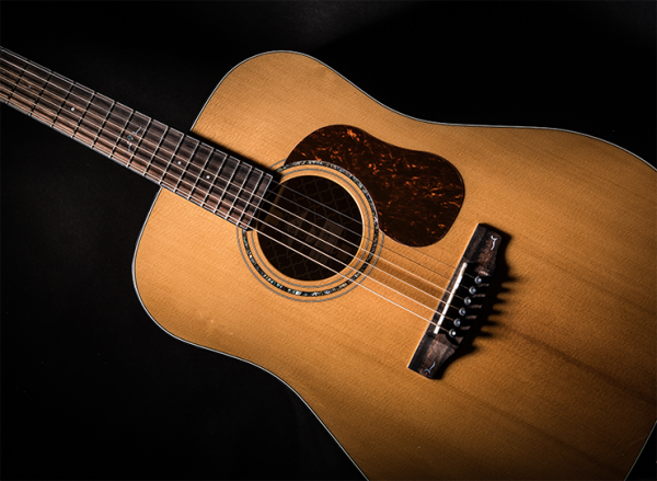 Cort GOLD-DC6 Gold Series Acoustic-Electric Guitar - Natural Glossy - Image 5