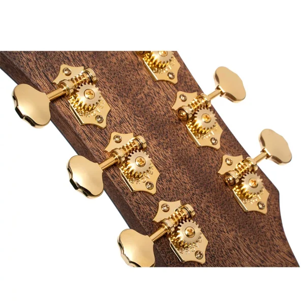 Cort GOLD-DC6 Gold Series Acoustic-Electric Guitar - Natural Glossy - Image 8