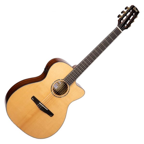 Cort GOLD-OC8 Nylon String Acoustic Electric Guitar - Natural Finish - Image 5