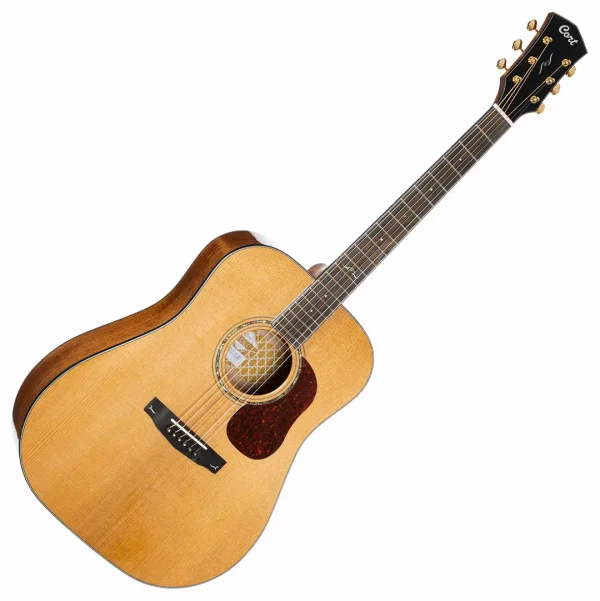 Cort GOLD-DC6 Gold Series Acoustic-Electric Guitar - Natural Glossy - Image 2