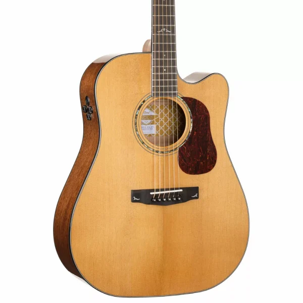Cort GOLD-DC6 Gold Series Acoustic-Electric Guitar - Natural Glossy