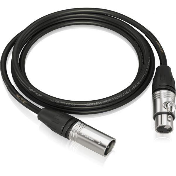 Behringer GMC-300 Gold Performance 3 m (10 ft) Microphone Cable - Image 2