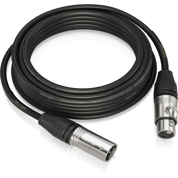 Behringer GMC-1000 Gold Performance 10 m (33 ft) Microphone Cable - Image 2