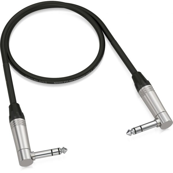 Behringer GIC-60 4SR Gold Performance 0.60 m (2 ft) Instrument Patch Cable - Image 2