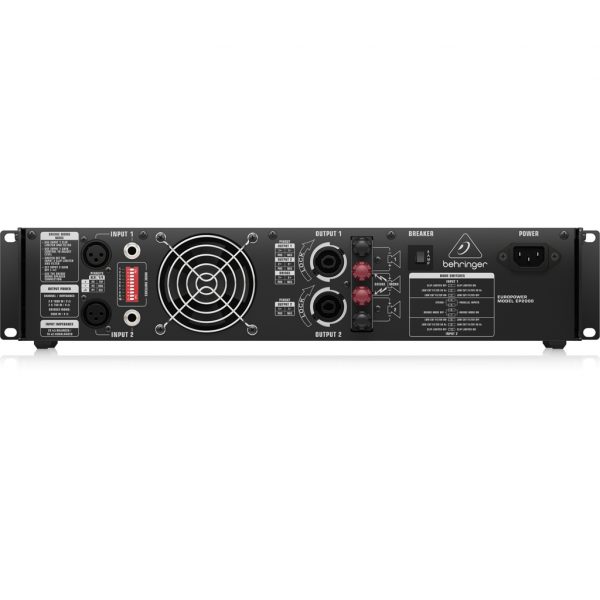 Behringer EP2000 Professional 2000W Stereo Power Amplifier - Image 5