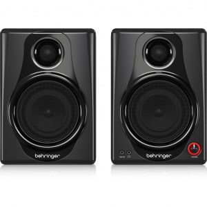 Behringer MEDIA 40USB High-Resolution,150-Watt Bi-Amped Digital Monitor Speakers