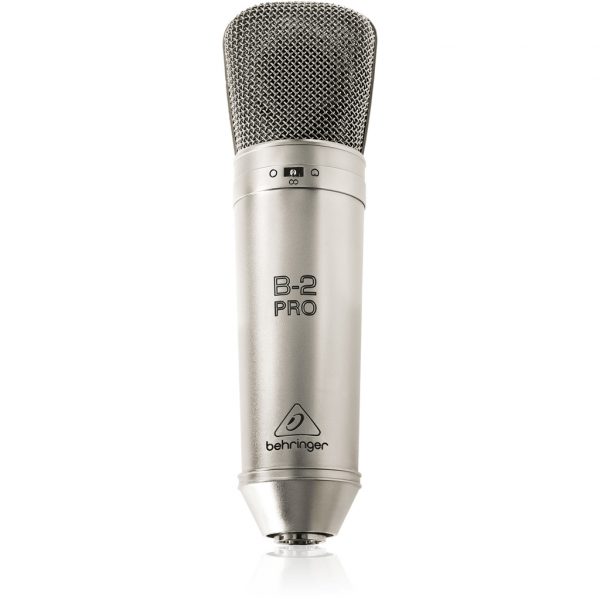 Behringer B-2 PRO Gold-Sputtered Large Dual-Diaphragm Studio Condenser Microphone