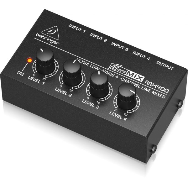 Behringer MX400 Ultra Low-Noise 4-Channel Line Mixer - Image 4