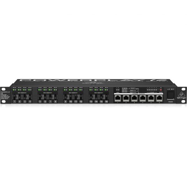 Behringer P16-I 16-Channel 19'' Input Module with Analog and ADAT Optical Inputs - Image 2