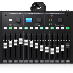 Behringer P24 StageConnect Personal Monitor Mixer with 13 Stereo Channels