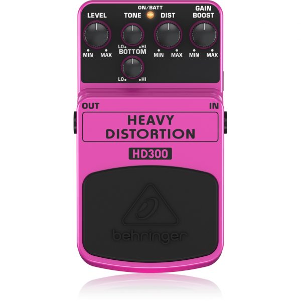 Behringer HD300 Heavy Metal Distortion Effects Pedal