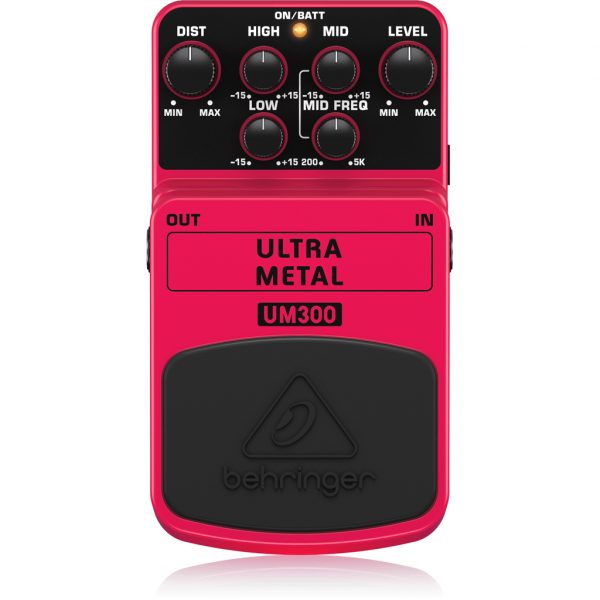 Behringer UM300 Heavy Metal Distortion Effects Pedal