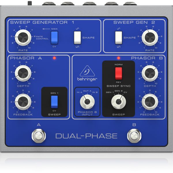 Behringer DUAL-PHASE Authentic Dual Analog Phase Shifter
