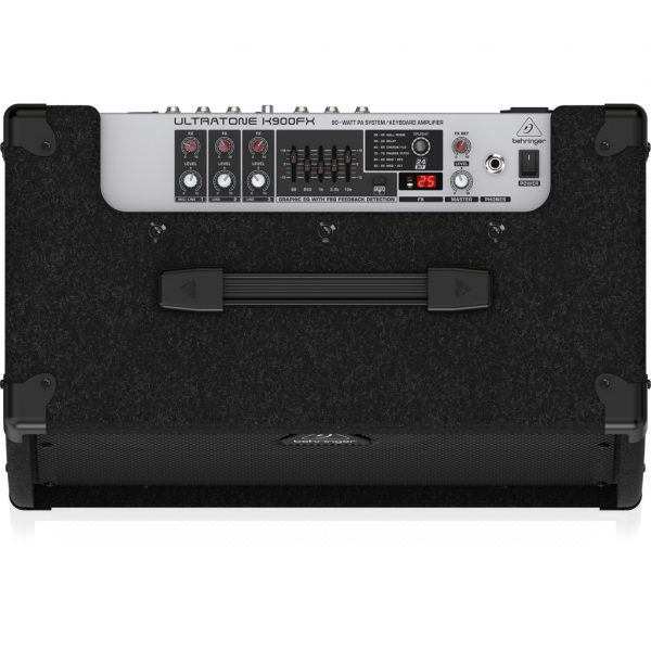 Behringer K900FX Ultra-Flexible 90W 3-Channel PA System/Keyboard Amplifier - Image 4