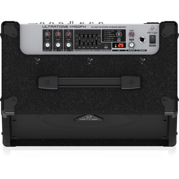 Behringer K450FX Ultra-Flexible 45W 3-Channel PA System/Keyboard Amplifier - Image 4