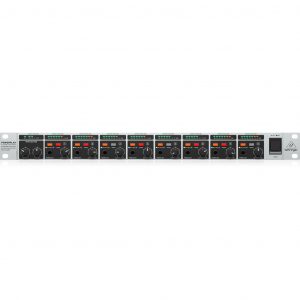 Behringer HA8000 8-Channel High-Power Headphones Mixing and Distribution Amplifier