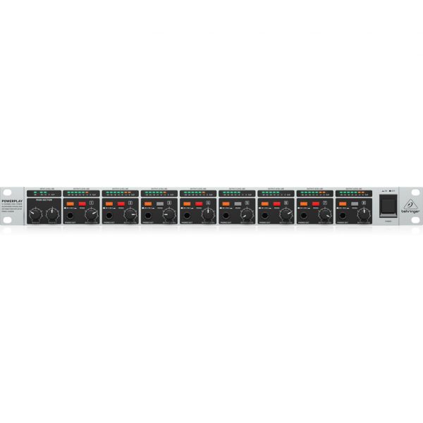 Behringer HA8000 8-Channel High-Power Headphones Mixing and Distribution Amplifier