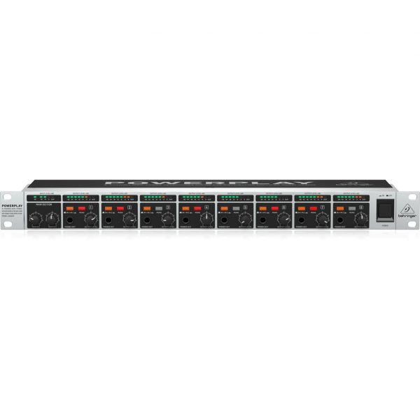 Behringer HA8000 8-Channel High-Power Headphones Mixing and Distribution Amplifier - Image 2
