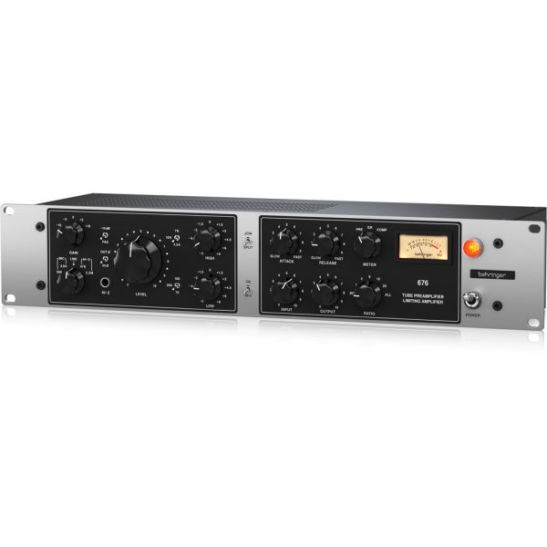 Behringer 676 Classic Vacuum Tube Preamplifier and FET-Style Compressor - Image 3