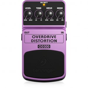 Behringer OD300 2-Mode Overdrive/Distortion Effects Pedal