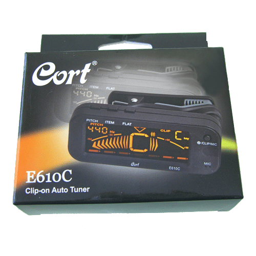 Cort E610C Clip-On Tuner