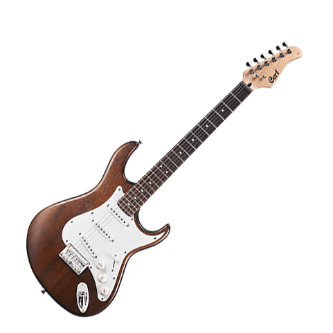 Cort G100 Electric Guitar - Open Pore Walnut - Image 2